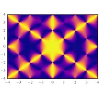 Neutron scattering intensity for nearest neighbour spin ice showing pinch points